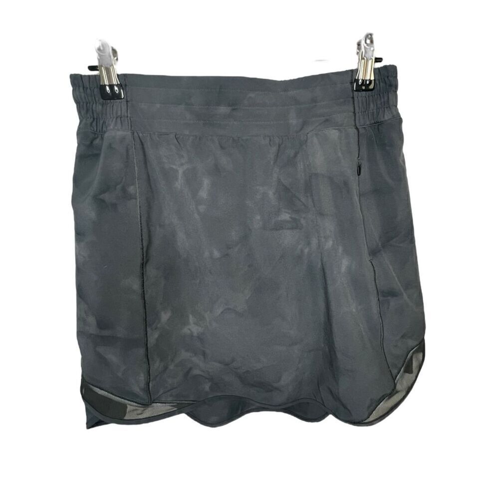 Lululemon Athletica Hotty Hot Marbled Grey Athletic Skort